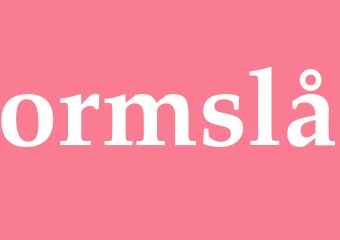Synonym ormslå