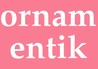 Synonym ornamentik
