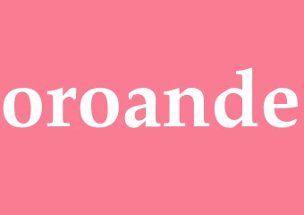 Synonym oroande