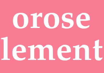 Synonym oroselement