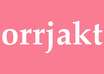 Synonym orrjakt