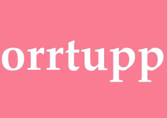 Synonym orrtupp