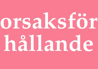 Synonym orsaksförhållande