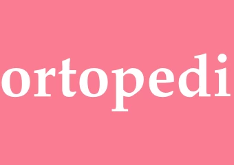 Synonym ortopedi