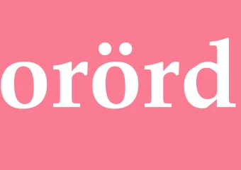 Synonym orörd
