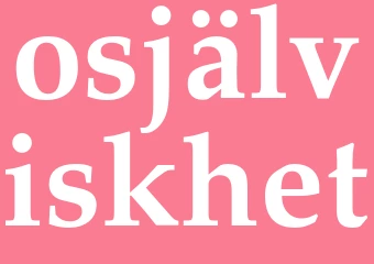 Synonym osjälviskhet