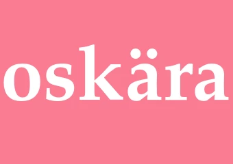Synonym oskära