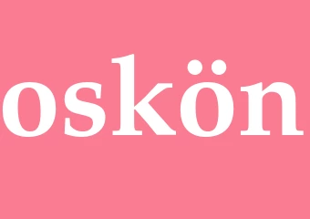 Synonym oskön