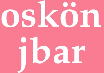 Synonym oskönjbar