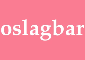 Synonym oslagbar