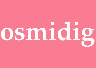 Synonym osmidig