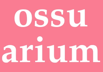 Synonym ossuarium