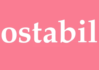Synonym ostabil