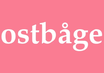 Synonym ostbåge