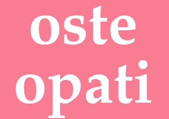 Synonym osteopati