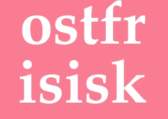 Synonym ostfrisisk