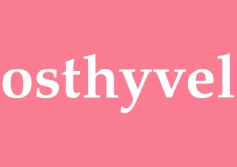 Synonym osthyvel