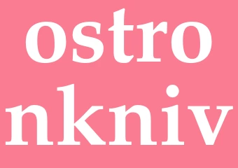 Synonym ostronkniv