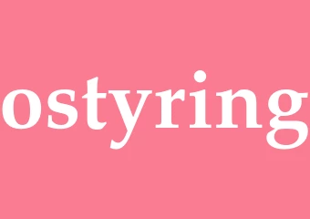 Synonym ostyring