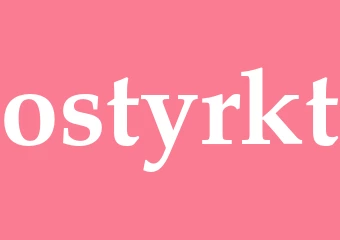 Synonym ostyrkt