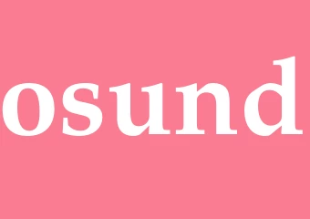 Synonym osund