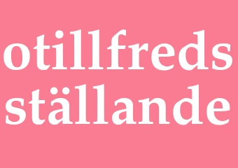 Synonym otillfredsställande