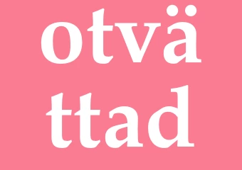 Synonym otvättad