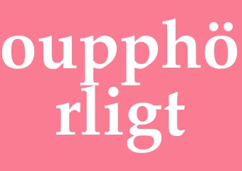Synonym oupphörligt