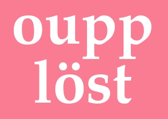 Synonym oupplöst