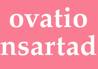 Synonym ovationsartad