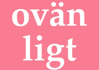 Synonym ovänligt