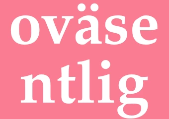 Synonym oväsentlig