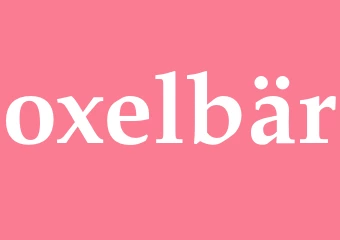 Synonym oxelbär