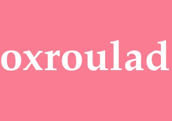 Synonym oxroulad