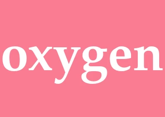 Synonym oxygen