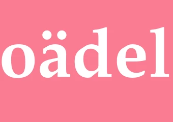 Synonym oädel