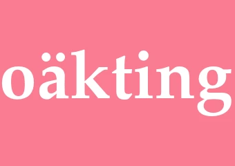 Synonym oäkting