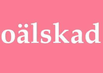 Synonym oälskad