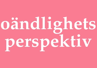 Synonym oändlighetsperspektiv