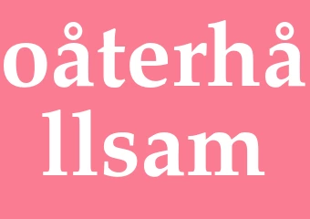 Synonym oåterhållsam