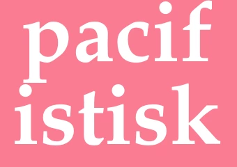 Synonym pacifistisk