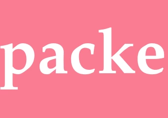 Synonym packe