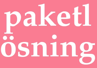 Synonym paketlösning