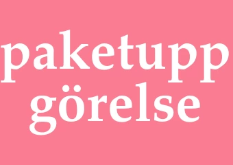 Synonym paketuppgörelse