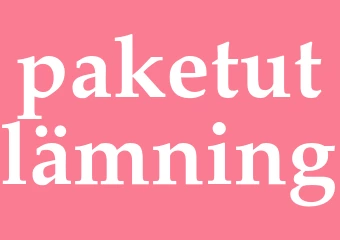 Synonym paketutlämning