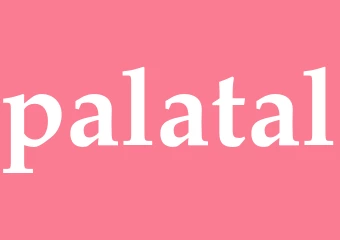Synonym palatal
