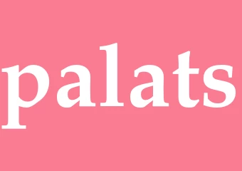 Synonym palats