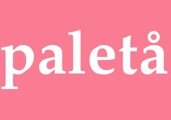 Synonym paletå