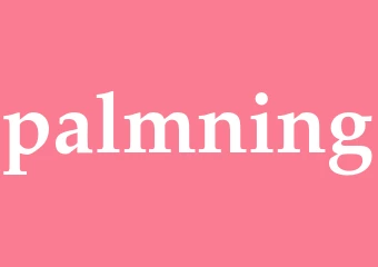 Synonym palmning