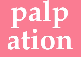 Synonym palpation